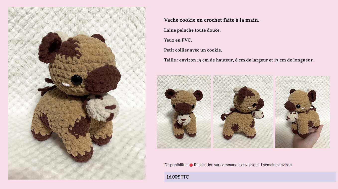 Vache cookie