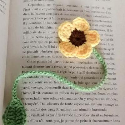 Marque pages tournesol 1
